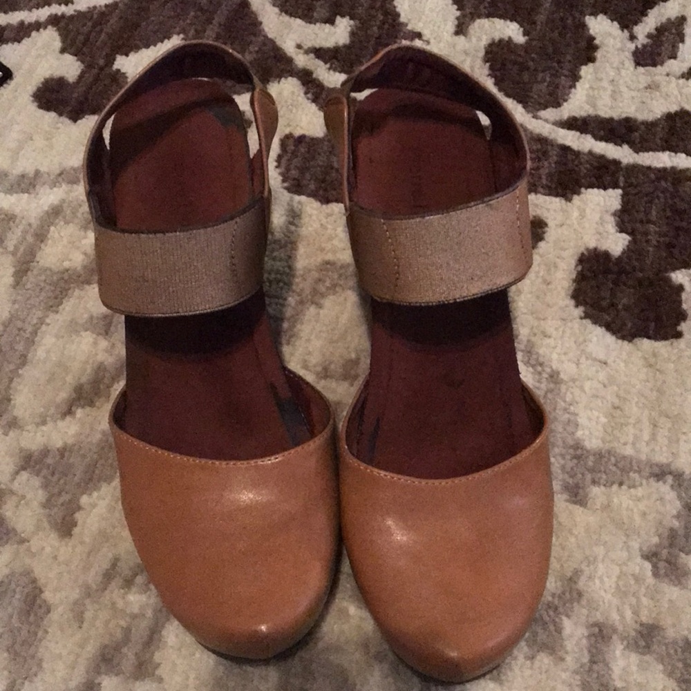 Brown shoes